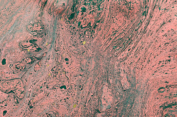 Ebru marble effect pattern design for print 