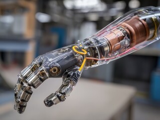 Nextgen bionic limb being 3Dprinted in factory