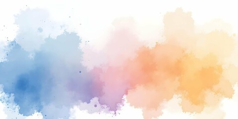 abstract colorful watercolor background