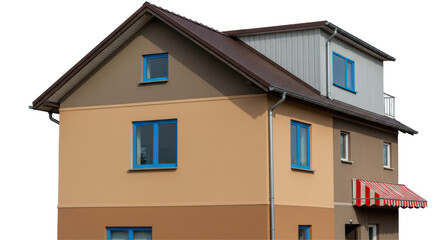 Isolated Two-Story House