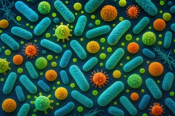 Exploration of diverse microorganisms in microbiome research under high-resolution microscopy