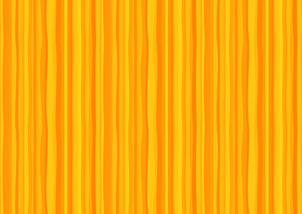 揺らぎのあるランダムなストライプのシームレス背景_オレンジ