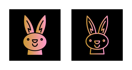 Easter Bunny Icon Design
