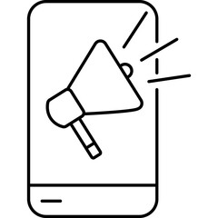 Marketing Line Icon