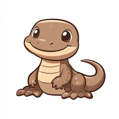 Obraz premium a cute small Komodo 