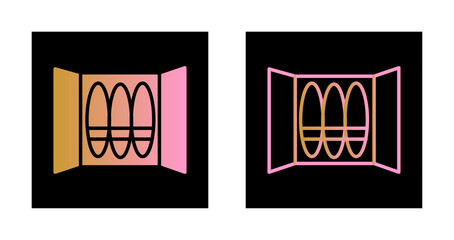 Fototapeta premium Cigar Box Icon Design