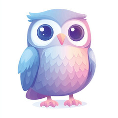 Fototapeta premium cute small Owl