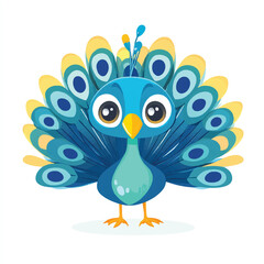Obraz premium a cute Peacock
