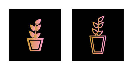 House Plants Icon Design
