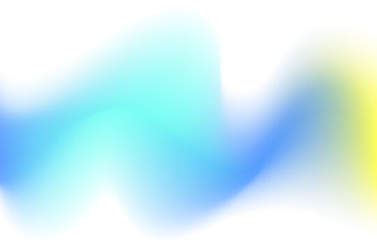 Pink, blue blurry wave form, iridescent smooth gradient neon brush stroke isolated motion element, transparent background. Dream glow abstract watercolor shape.