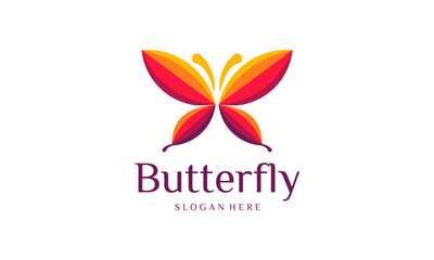 Colorful butterfly  design.