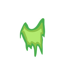 green swamp moss vector illustration