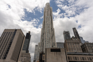 The Manhattan skyline is an iconic symbol of New York City