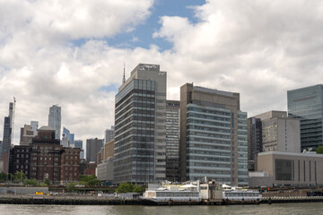 The Manhattan skyline is an iconic symbol of New York City