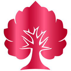 Obraz premium Cutting-edge arboreal graphics paired with dynamic, high-contrast luxurious forest gradients