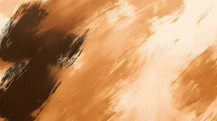 Acrylic Brush Strokes in Earth Tones Texture