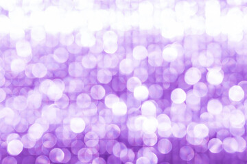 Abstract blurred purple bokeh background, festive season concept background, purple bokeh pattern background