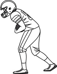 Vector illustration features a sport sketch of a hockey player and fashion sketches of a person in a cap and a drawing of a man in a suit