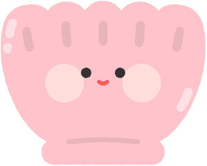 여름 바닷가 바다 생물 조개 일러스트