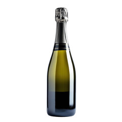 Bottle of prosecco or champagne wine png sparkling wine png champagne bottle  alcohol bottle png festive bottle png transparent background image