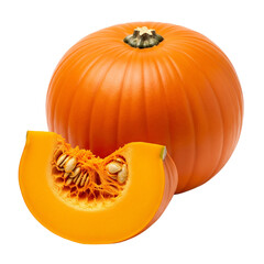 pumpkin isolated on white
