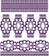 Beautiful flower art and mandala vector design