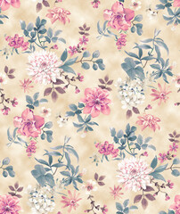 Flowers pattern allover pattern all over abstract pattern