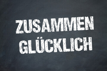 Zusammen glücklich	
