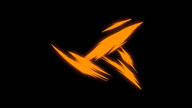 Anime Epic Scratches Animated Overlay