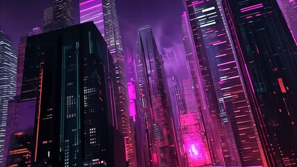 Neon Metropolis - Powered by Adobe