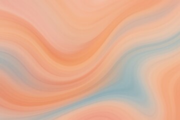Abstract pastel wavy background with smooth flowing gradient curves, soft peach and lavender color tones, minimalist design, modern aesthetic, elegant fluid texture, stylish digital art backdrop