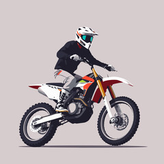 motocross vector art