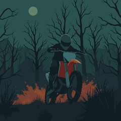 motocross vector art