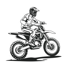 motocross vector art