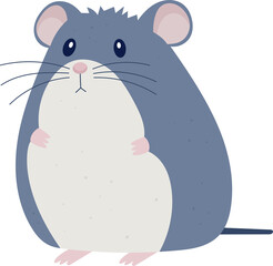 Cartoon Mouse Character  