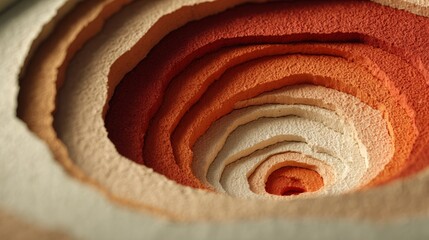 Abstract Textured Layers in Earth Tones