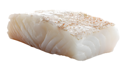 Raw cod fillet, boneless, fresh white fish