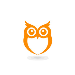 My Simple flat 2D icon owl isolated on transparent background, vector, flat design, animation design, vector, flat design, animation design, simple flat 2D icon, minimalist design, clipart
