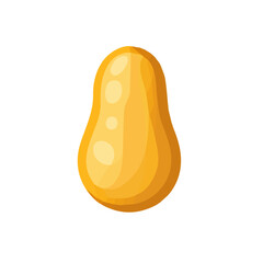 My Simple flat 2D icon peanut isolated on transparent background, vector, flat design, animation design, vector, flat design, animation design, simple flat 2D icon, minimalist design