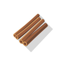 My Simple flat 2D icon cinnamon sticks isolated on transparent background, vector, flat design, animation design, vector, flat design, animation design, simple flat 2D icon, minimalist design