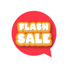 Promotional labels with transparent background. Flash sale labels with transparent background.