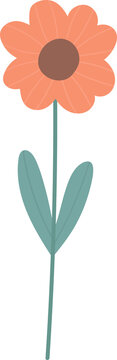Fototapeta Flowers clipart design illustration