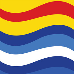 vector illustration of an abstract wave