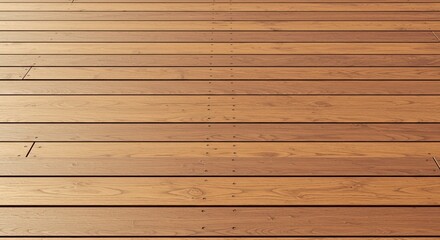Obraz premium Warm toned Hardwood Deck Flooring Texture Seamless Wood Background