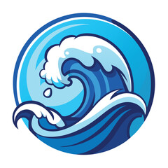 vector illustration of an abstract wave