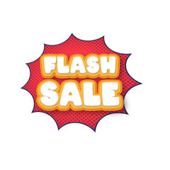 Promotional labels with transparent background. Flash sale labels with transparent background.