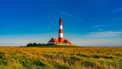Leuchtfeuer Westerheversand - Leuchtturm bei St. Peter Ording