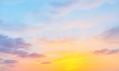 Obraz premium sunset sky background