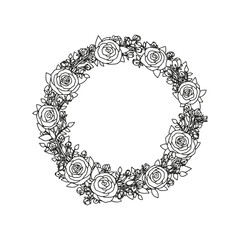 Coloring page for adults and children.