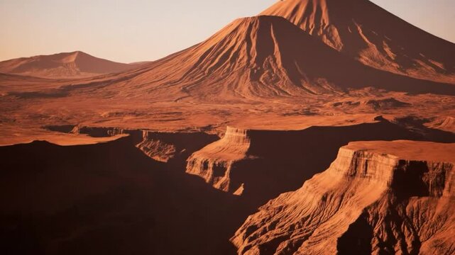 volcano in mars